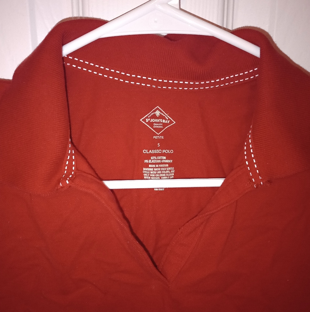 Red Classic Polo